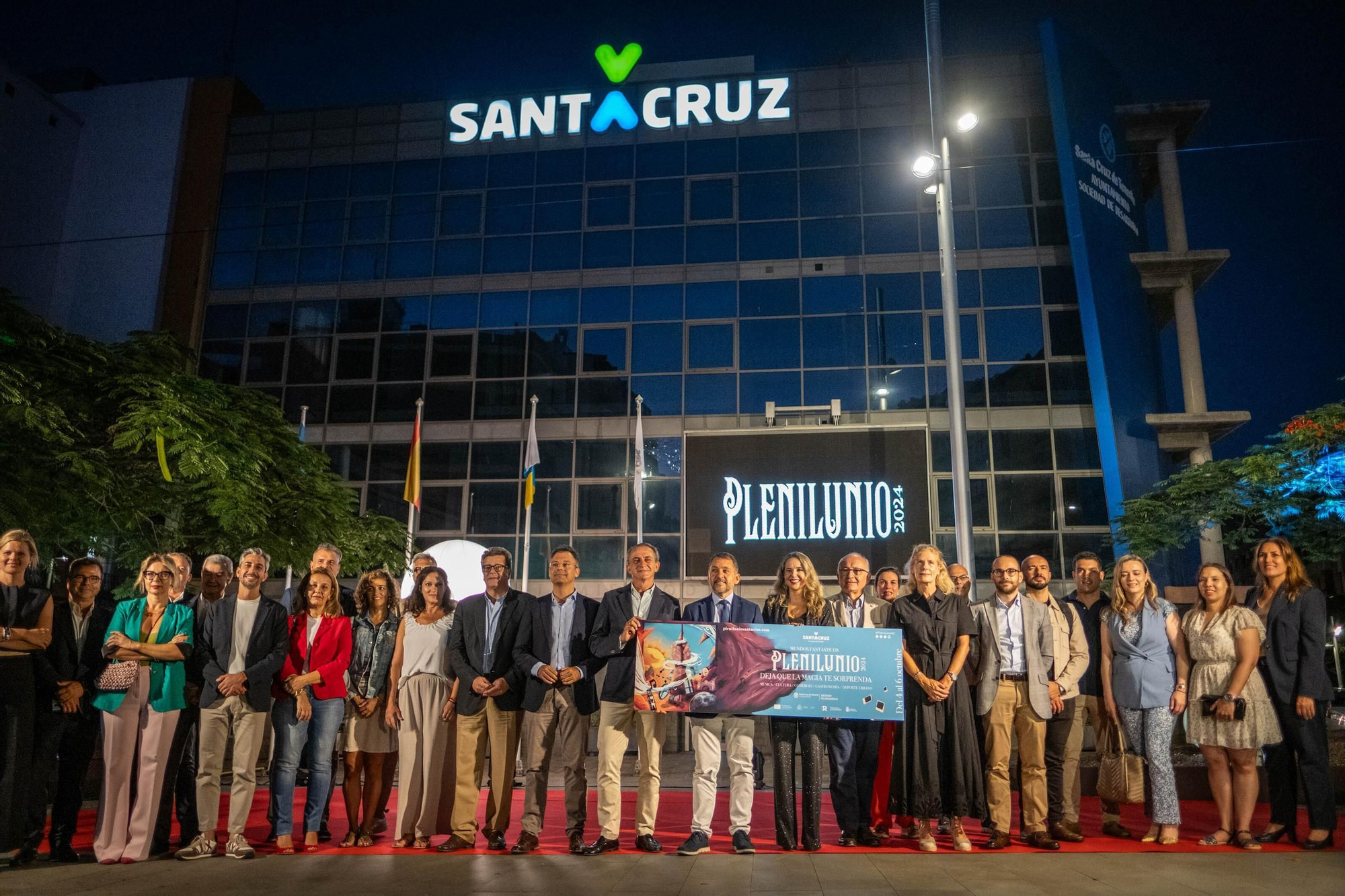 Presentación de las actividades de Plenilunio Santa Cruz