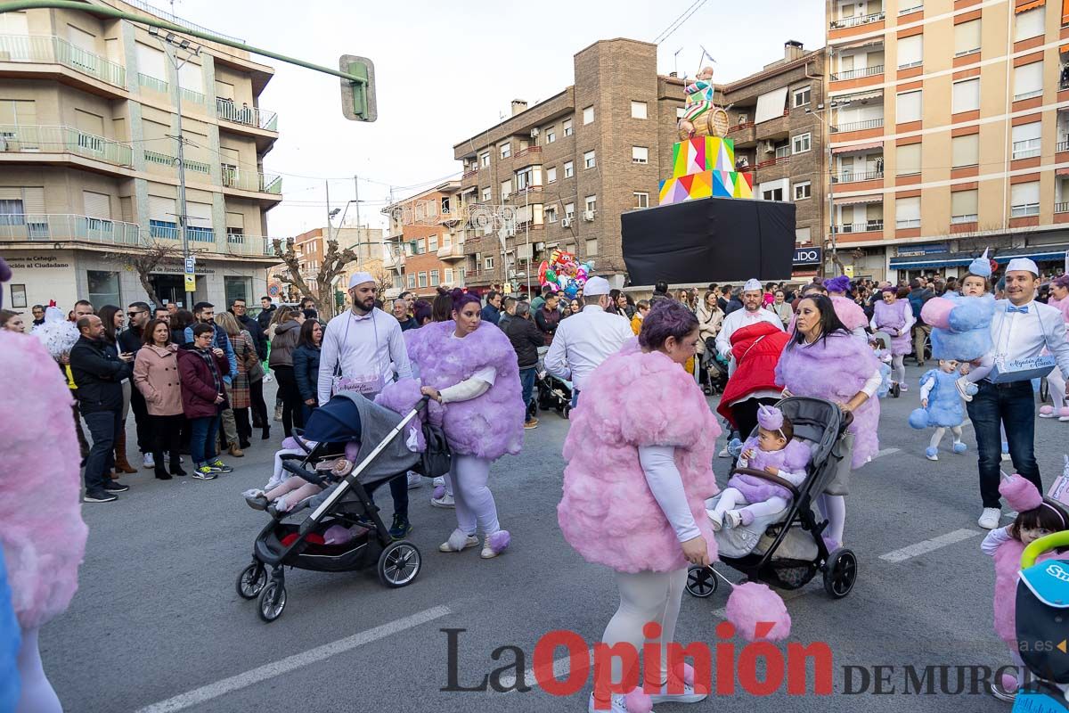 Los niños toman las calles de Cehegín en su desfile de Carnaval