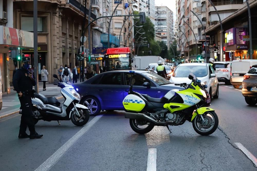 Hosteleros protestan en Murcia