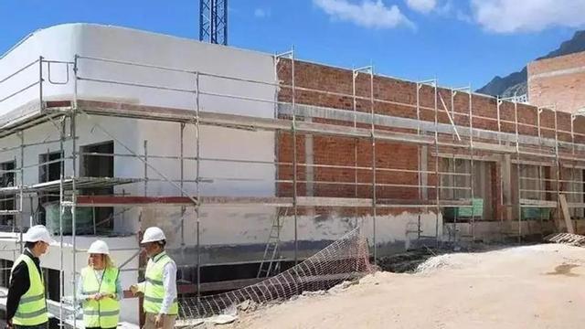 La residencia de mayores de Trapiche del Prado, en plena ejecución de las obras, contará con 72 plazas. | L.O.