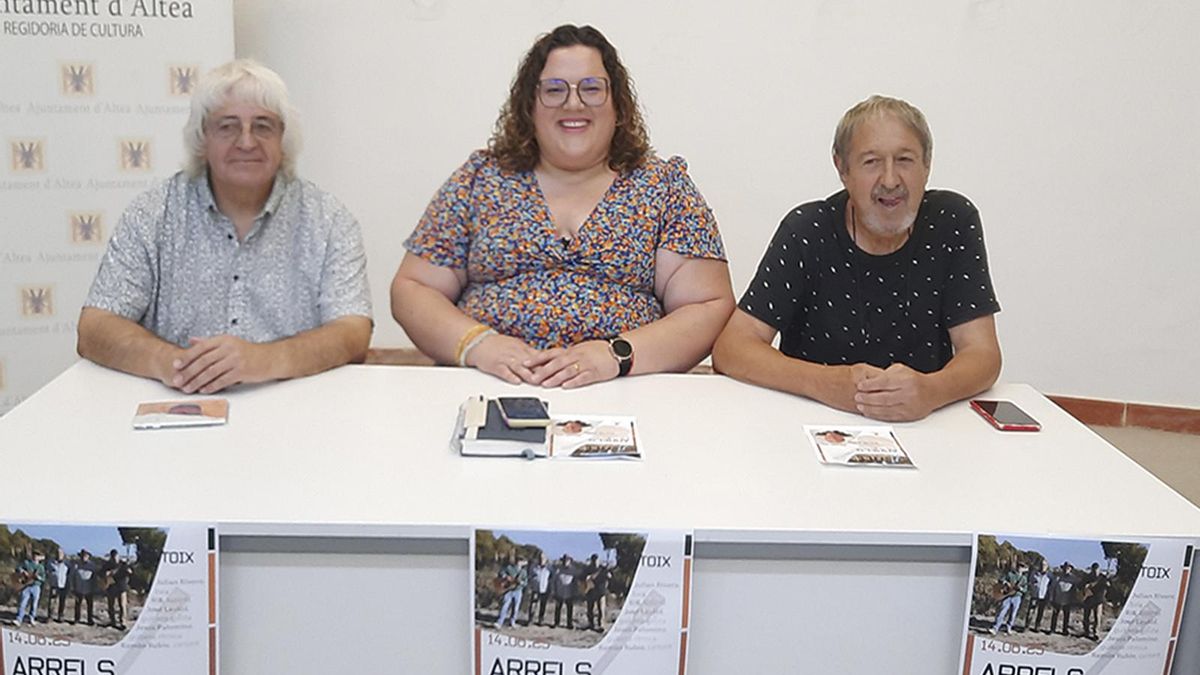 La presentacion del ciclo musical "Arrels d´Altea"