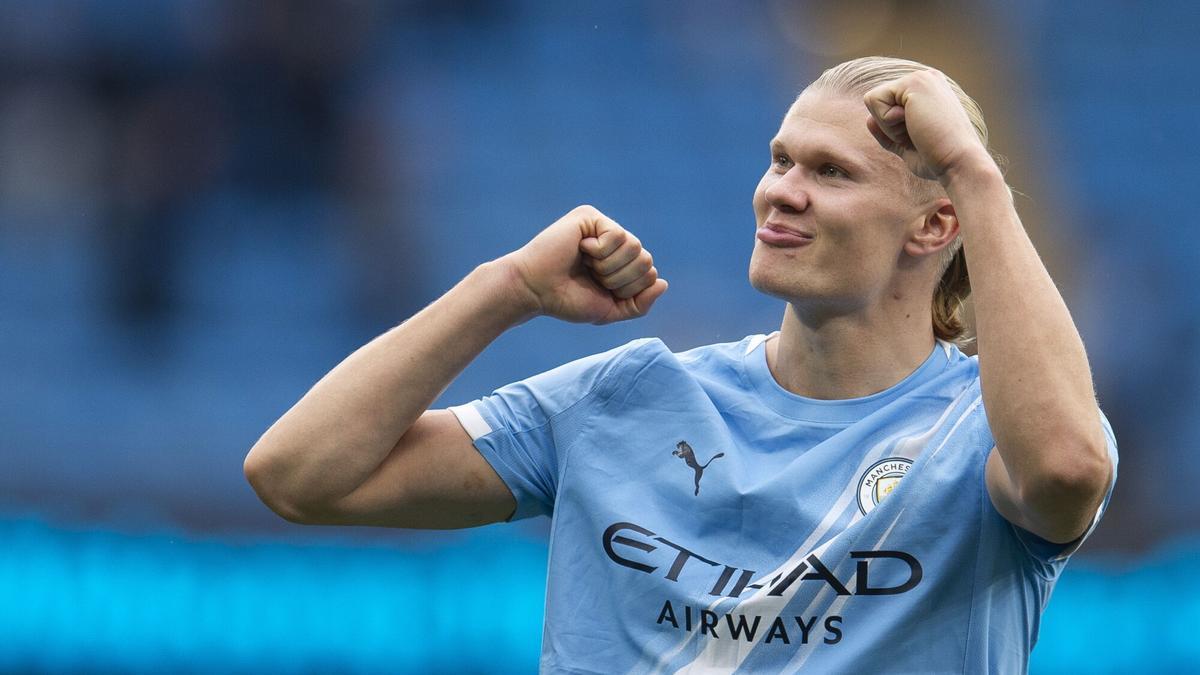 Haaland siempre está en racha: los dos goles del '9' ante el Mónaco