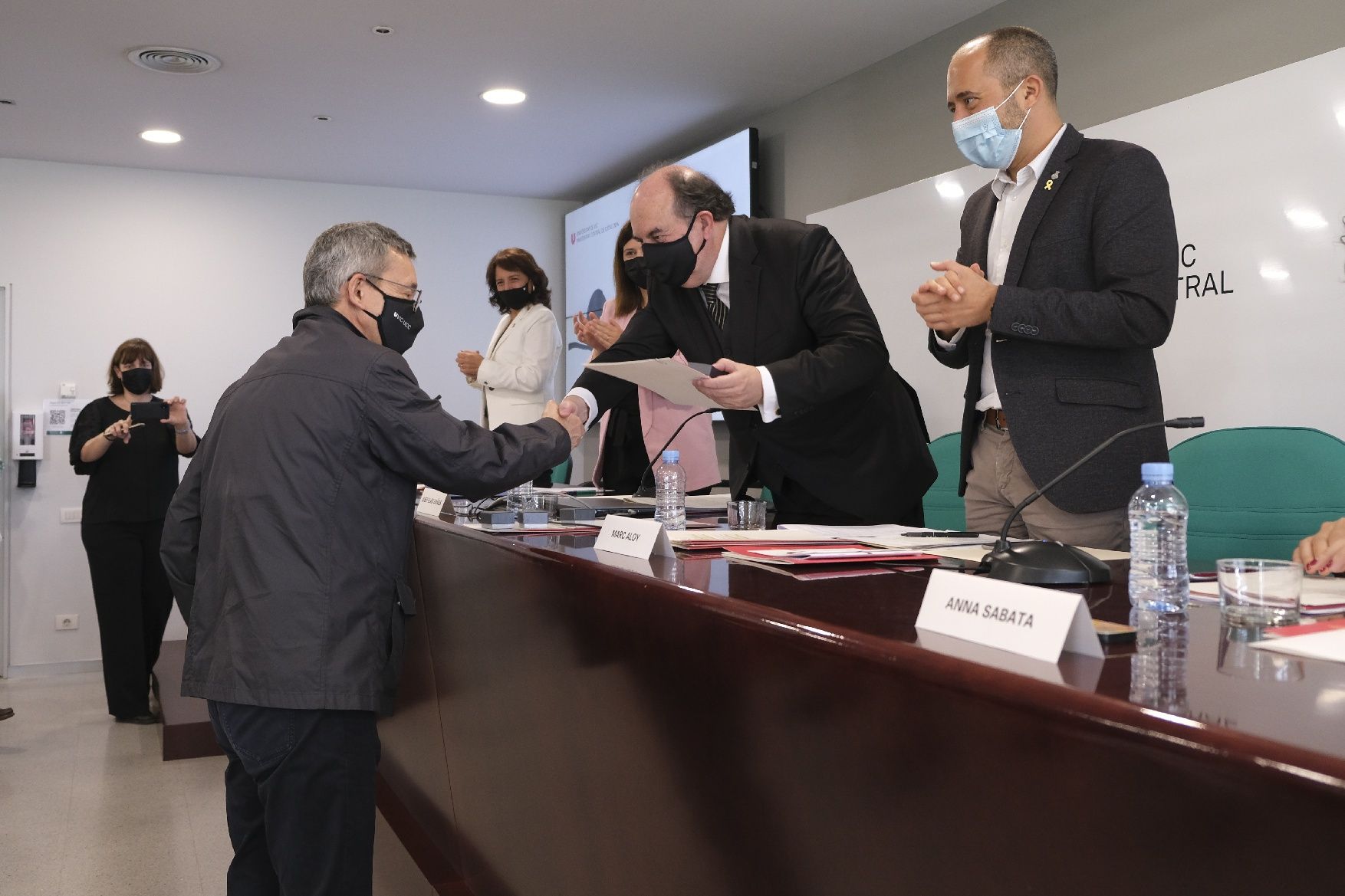 La inauguració del curs acadèmic 2021-22 de la UVic-UCC, en imatges