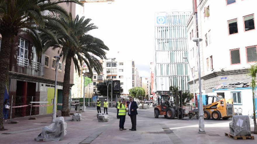 Doreste retoma el cobro de las tasas de las terrazas  en la vía pública