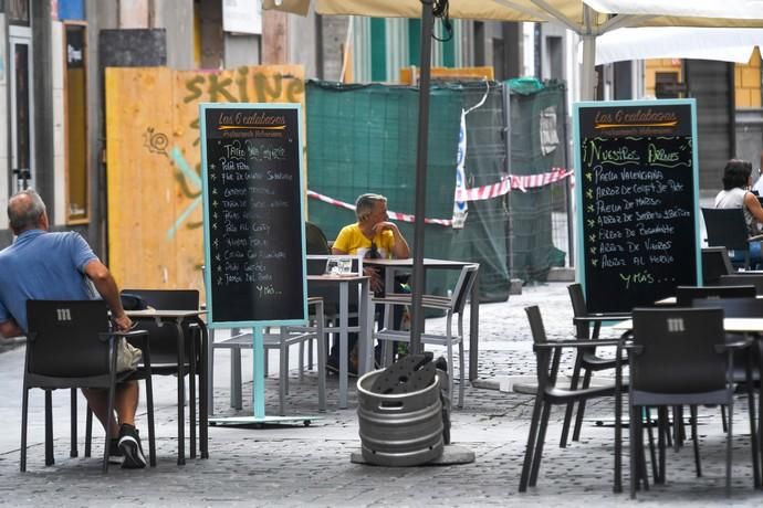 21-05-20   LAS PALMAS DE GRAN CANARIA. CIUDAD. LAS PALMAS DE GRAN CANARIA. Reportaje en diferentes bares de la ciudad por su apertura el día 25. Fotos: Juan Castro.  | 21/05/2020 | Fotógrafo: Juan Carlos Castro