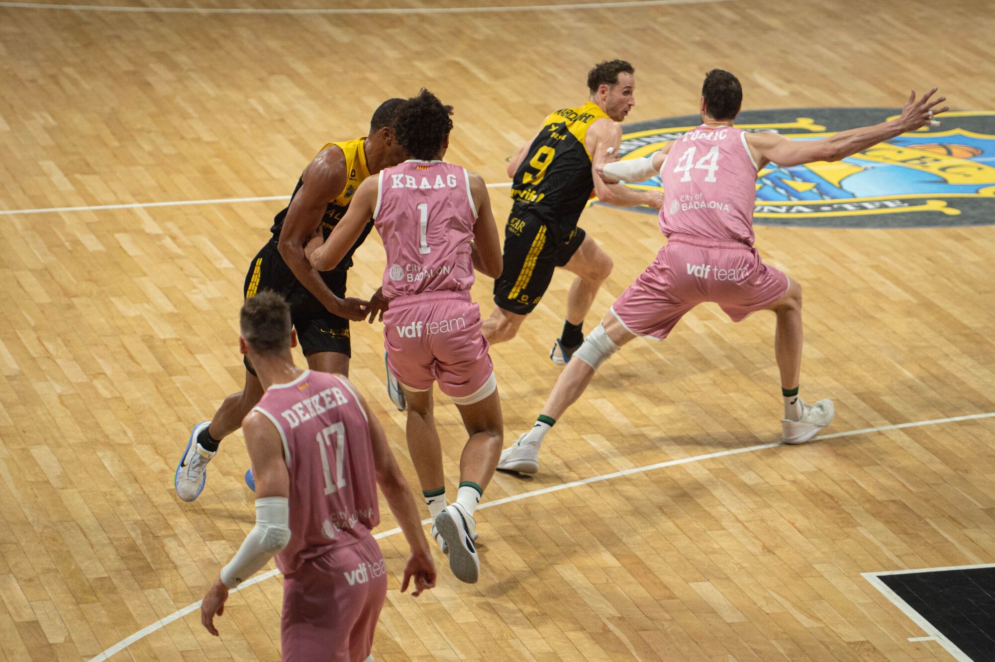 Partido La Laguna Tenerife CB Canarias - Joventut Badalona Inicio de playoff de Liga Endesa Quedarse hasta el fina porque en caso de derrota podría ser el último partido en casa esta temporada  | 02/06/2025 | Fotógrafo: Rafael Arturo Jiménez Rivero