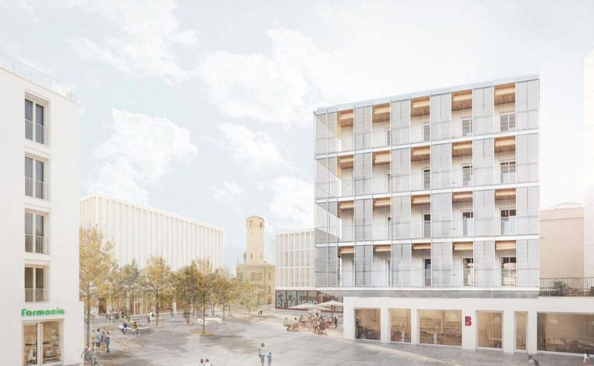 Barcelona aprova fer 548 pisos públics a la Fira de Montjuïc