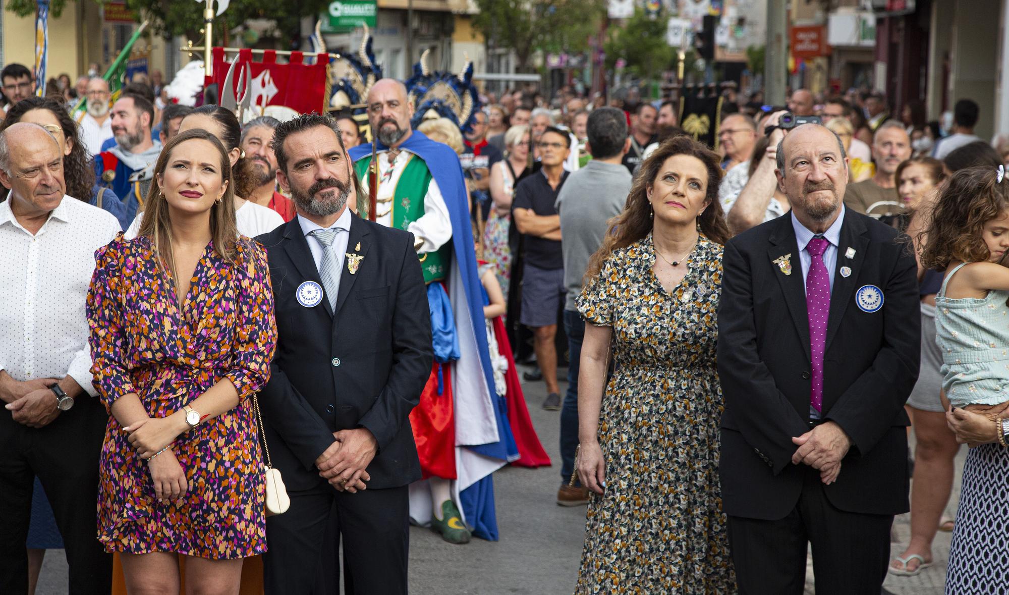 San Blas refuerza su hermanamiento con Alcoy en el pregón de los Moros y Cristianos