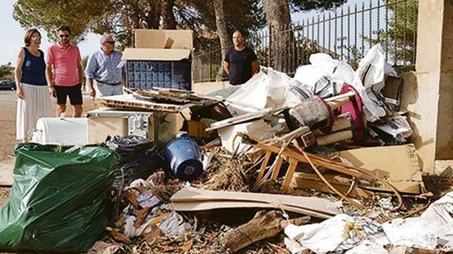 El PP de Llucmajor denuncia la acumulación de basura