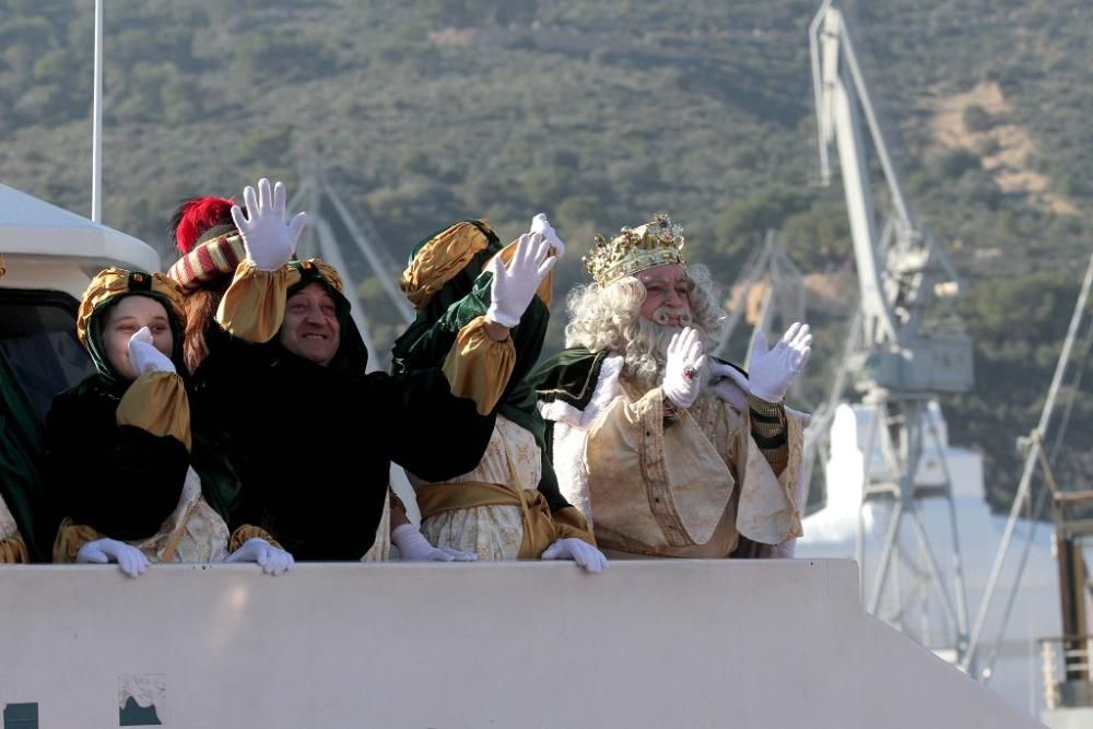 Los Reyes Magos desembarcan en Cartagena