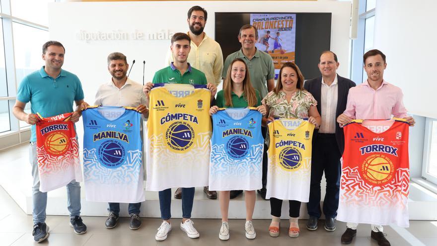 300 escolares participarán en los Campus de Verano de Baloncesto de la Diputación