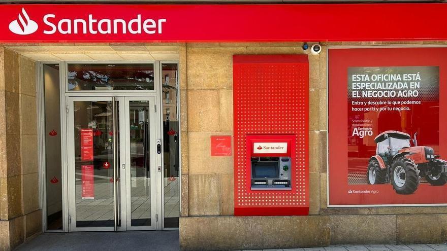 El Santander gana un 10,9% y confirma su previsión de lograr un récord de más de 12.000 millones