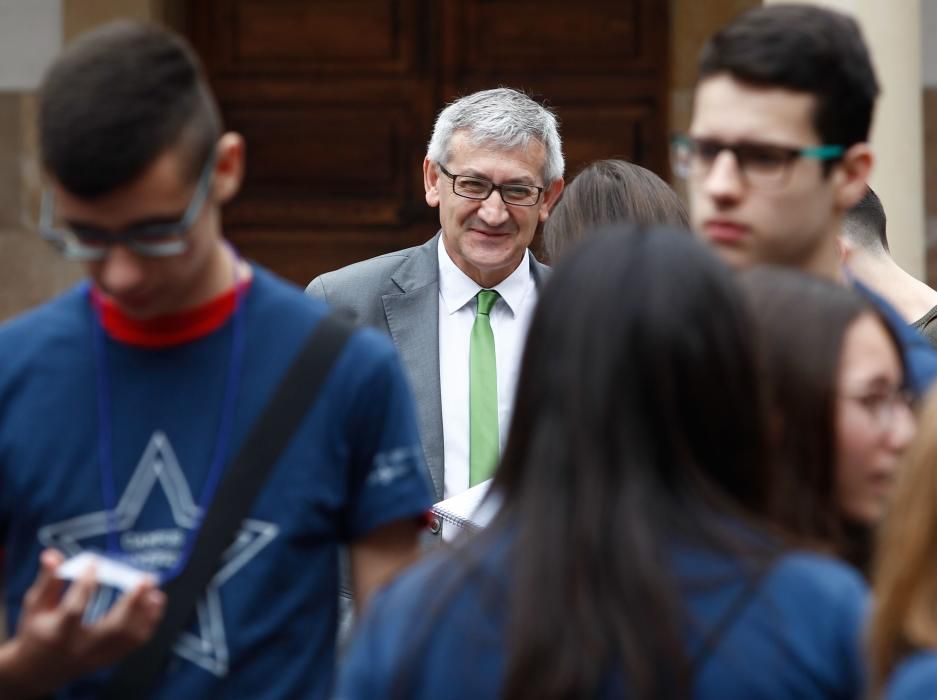 Recepción a los alumnos del Campus Científico