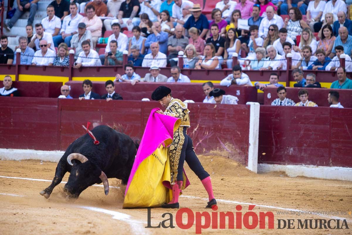 Cuarta corrida de la Feria Taurina de Murcia (Rafaelillo, Fernando Adrián y Jorge Martínez)