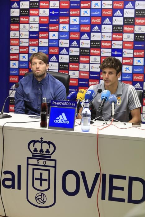 La visita al campus del Oviedo de Sangalli