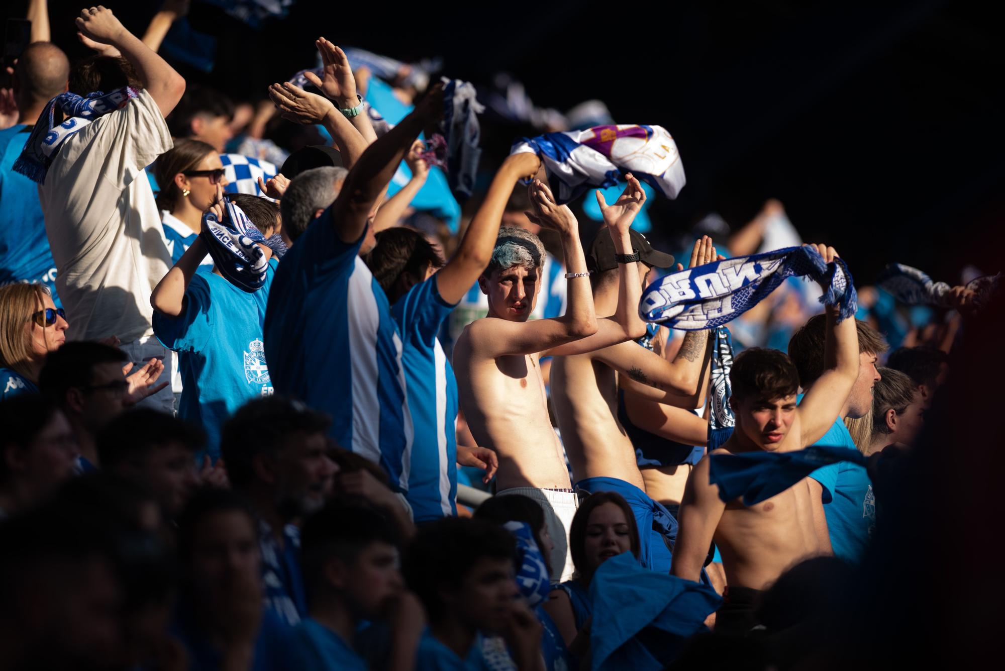 A Coruña marca en Riazor la mejor entrada en la historia de Primera RFEF con 28.828 espectadores