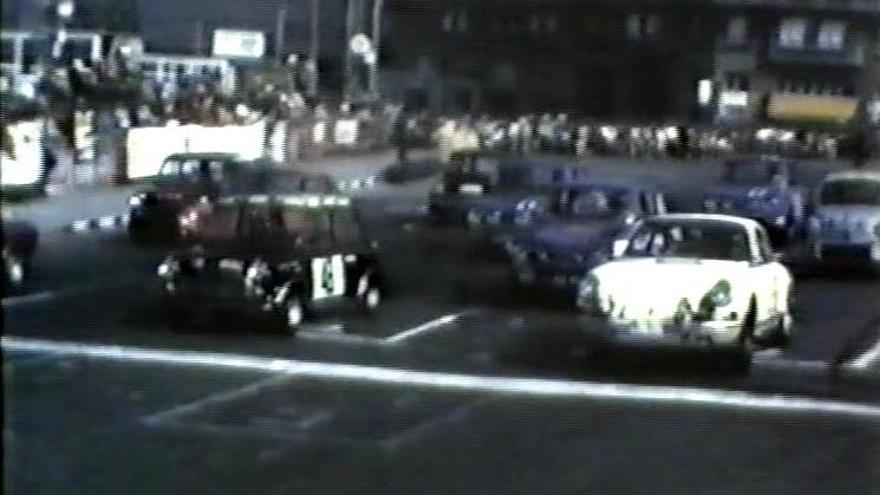 Así era el circuito de carreras de Riazor