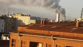 Declarado un nuevo incendio de madrugada en el PTR de Zaragoza
