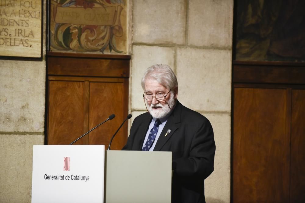 Solemnitat i orgull manresà en l'acte a Palau per