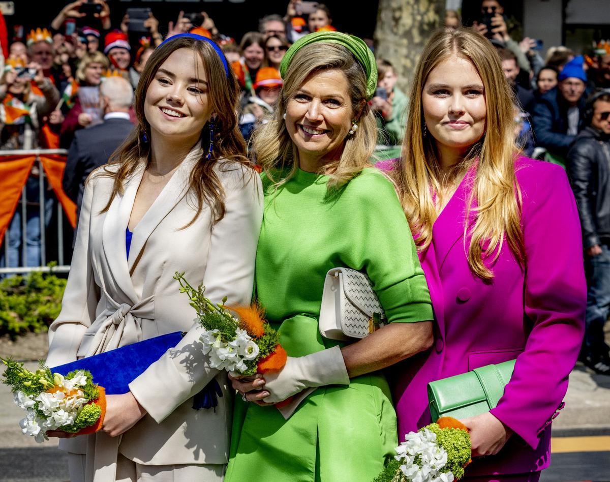 Ariane de Holanda y su hermana