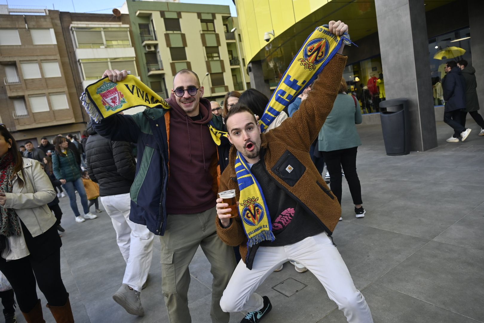 Galería | Ambientazo en la previa del Villarreal-Real Madrid