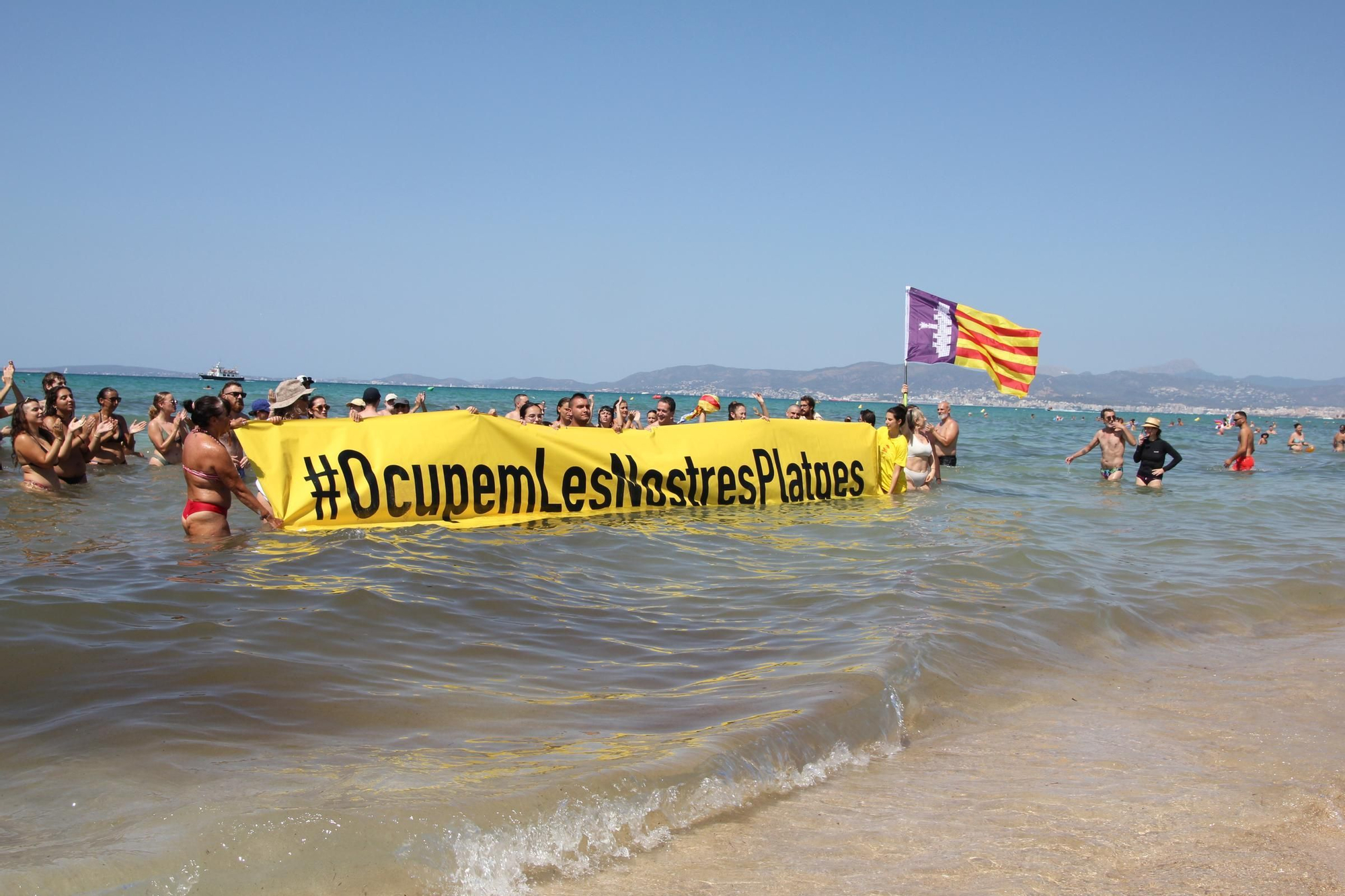 Protestaktion an der Playa de Palma: Wenn der Ballermann wieder zum Balneario wird