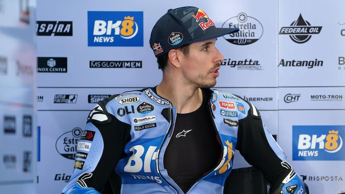 Álex Márquez, piloto de Gresini Racing, durante el GP de Las Américas.