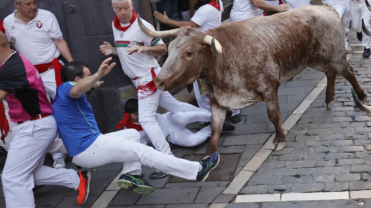 Séptimo encierro de los Sanfermines 2022