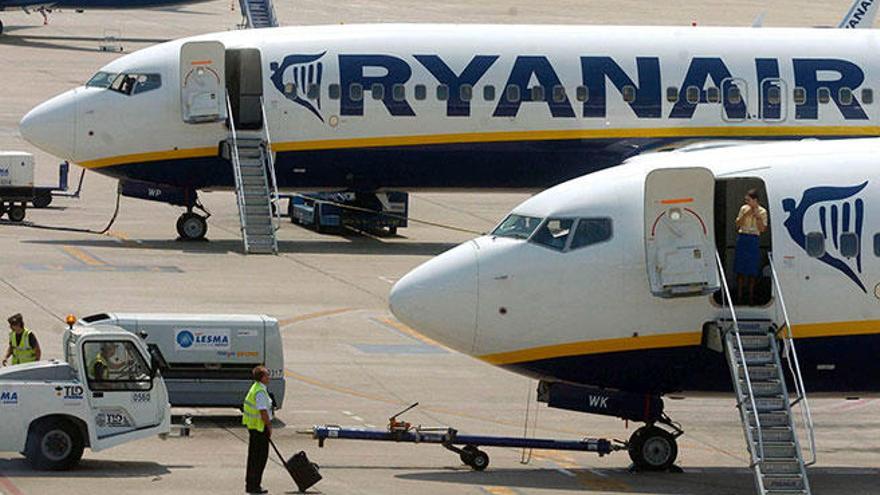 Ryanair vende billetes a cinco euros desde Palma