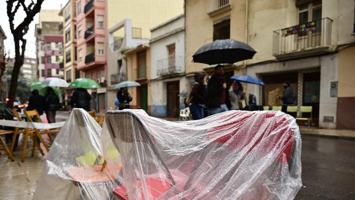 AEMET alerta de fuertes lluvias en Castelló en la tarde de este lunes.