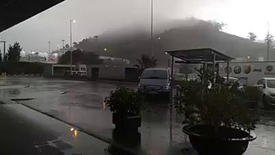 Lluvia en Tenerife (22/04/18)