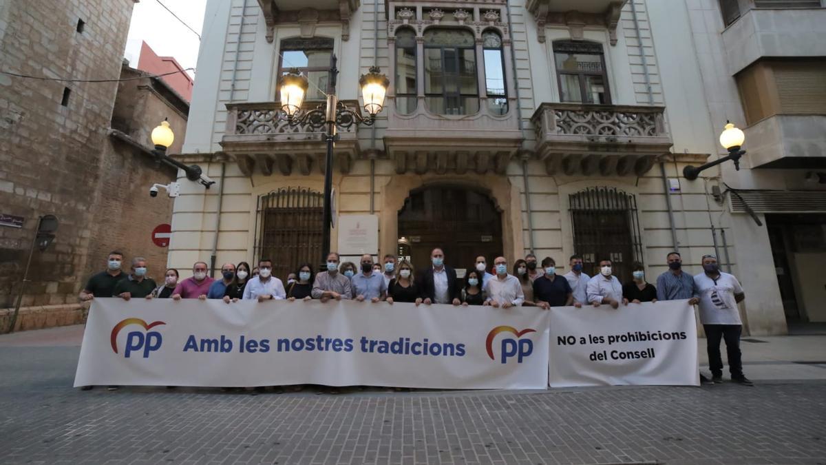 Manifestación Partido Popular