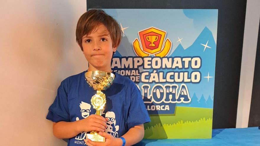 Un niño de 10 años consigue el primer premio del Campeonato de Cálculo Mental de Mallorca