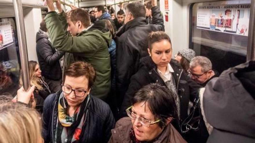 Los usuarios del metro aumentan un 4%