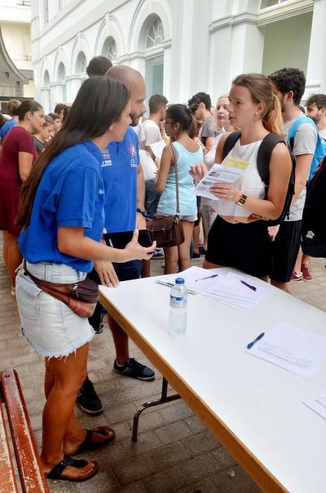 Acto de bienvenida a los estudiantes de intercambi