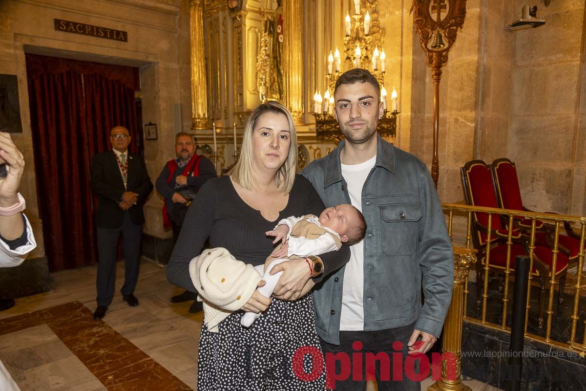 Presentación a la Vera Cruz de Caravaca de los niños nacidos en 2023