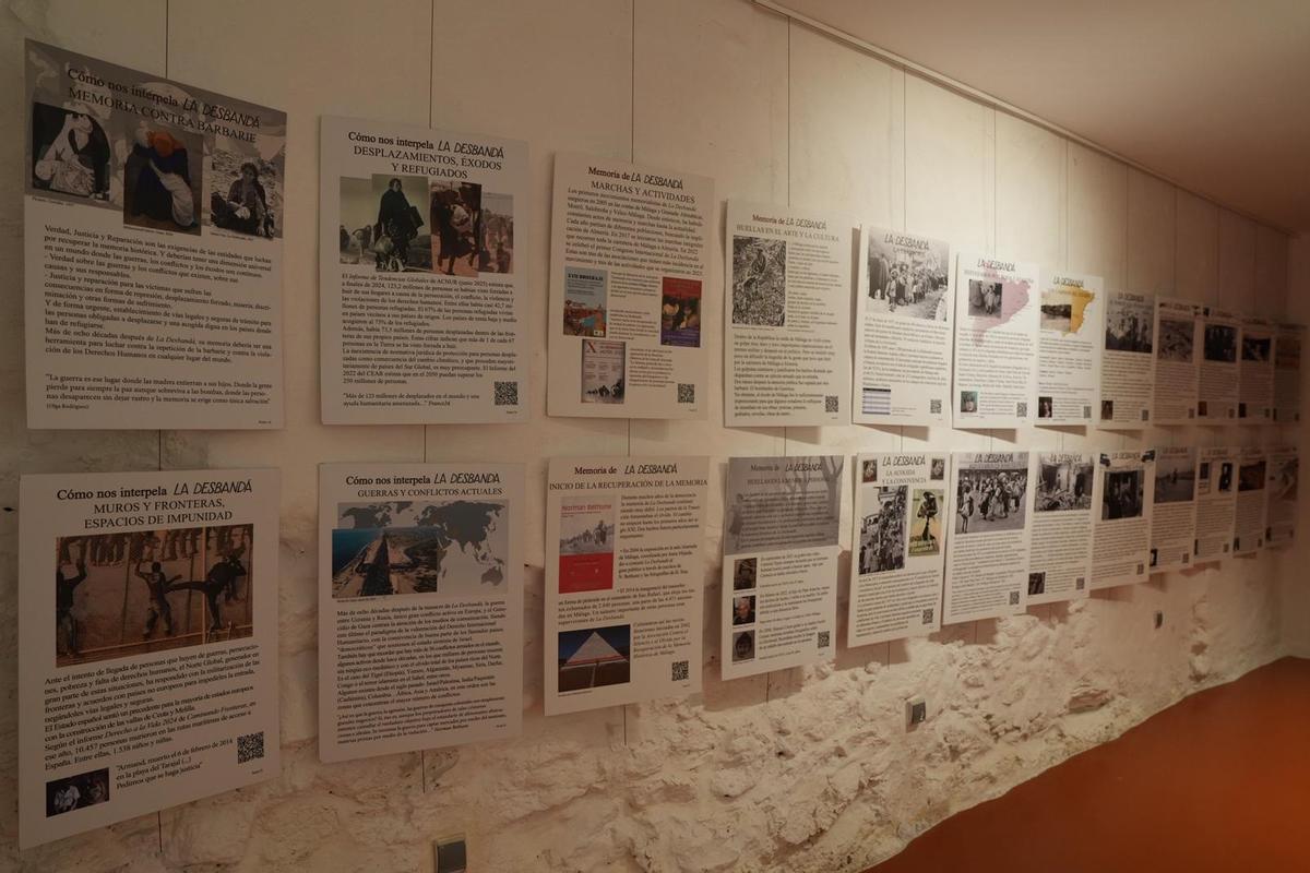 Exposición de La Desbandá en Casares.