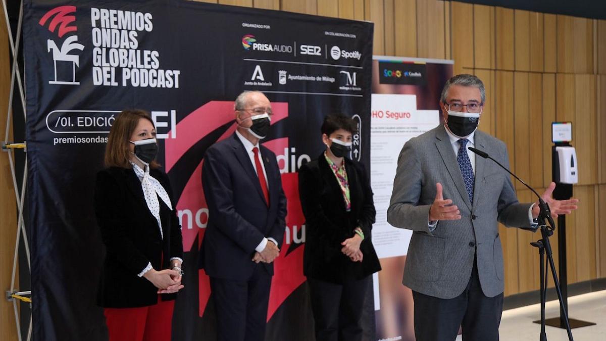 Francisco Salado, en la presentación.