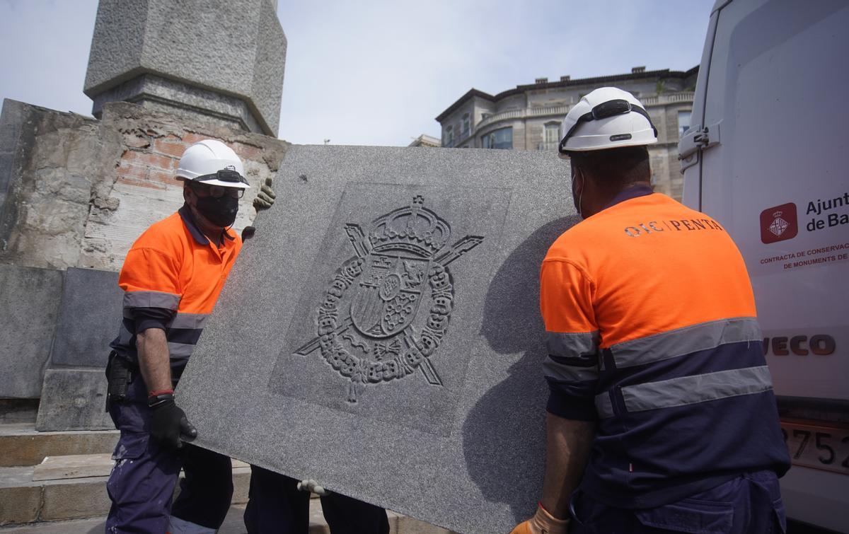 Els últims 110 quilos de Joan Carles I desapareixen de Barcelona Els últims 110 quilos de Joan Carles I desapareixen de Barcelona