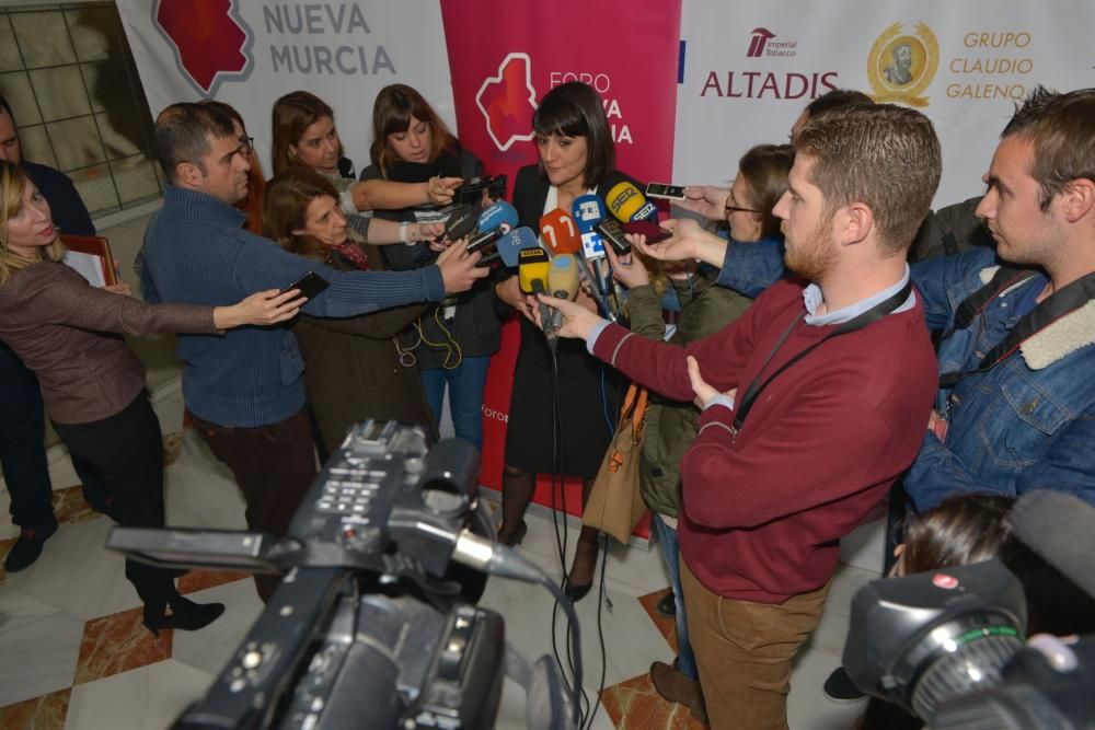 Conferencia de María González Veracruz en el Foro Nueva Murcia