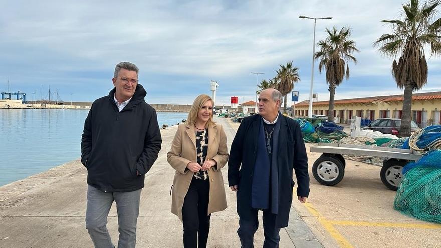 Pradas anuncia que las obras del paseo peatonal del Puerto de Benicarló empezarán en pocas semanas