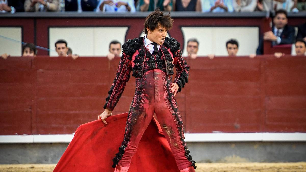 Andrés Roca Rey en la plaza de toros de Madrid