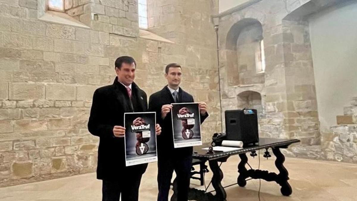 Presentación del cartel de Veratruf hoy, en Vera de Moncayo