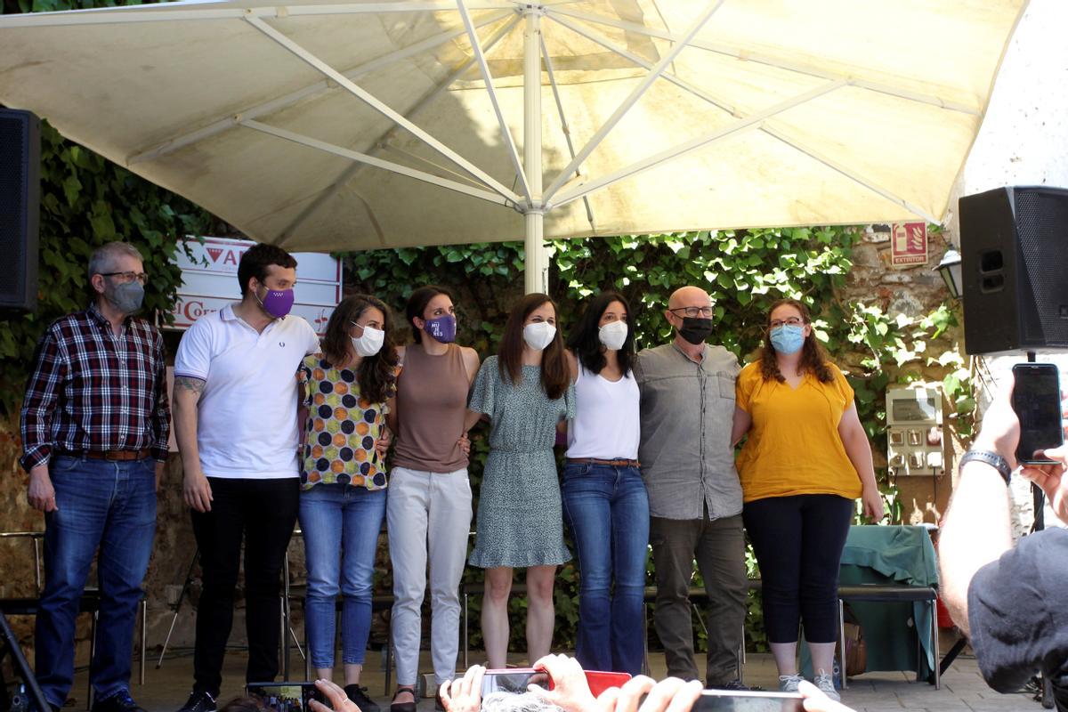 Ione Belarra presenta su candidatura.