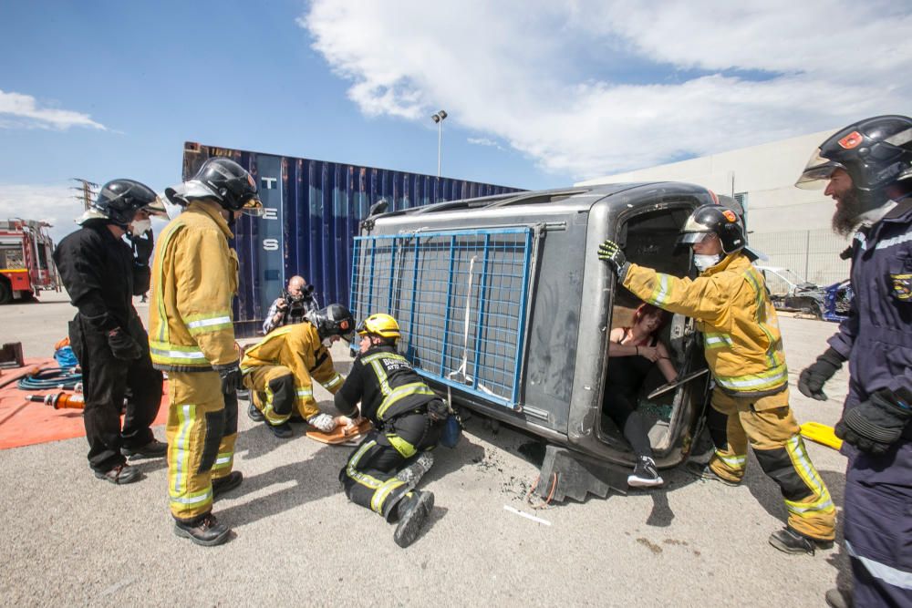 Simulacro de emergencias IES Leonado Da Vinci