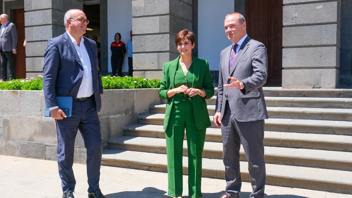 Imagen de la visita realizada por la ministra de Política Terrotorial, Isabel Rodríguez.