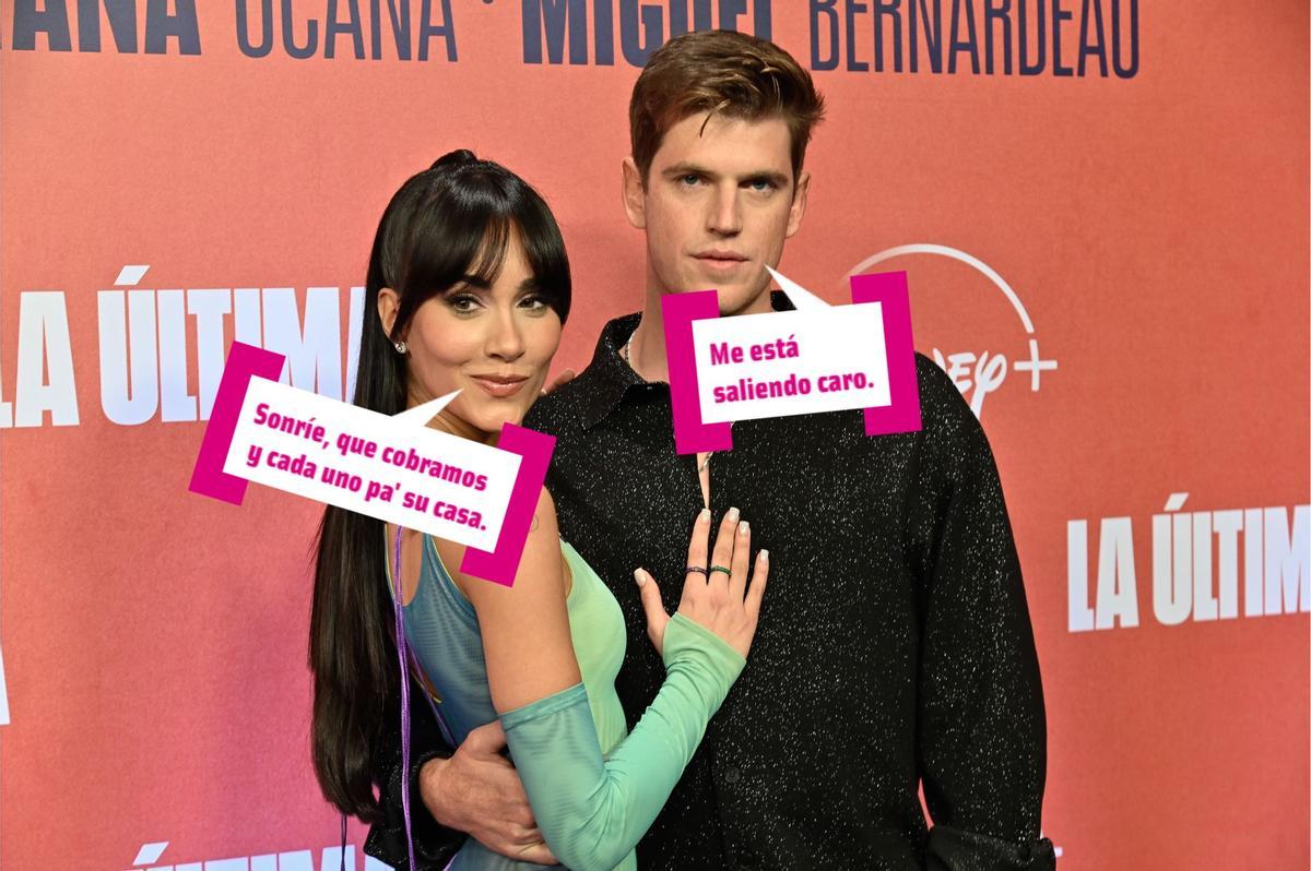 Aitana y Miguel Bernardeau: se confirma la ruptura en pleno estreno de 'La Última' por celos del actor.