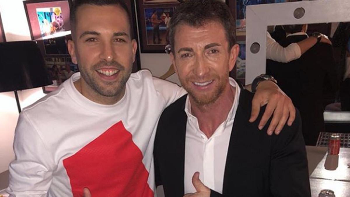 Jordi Alba fue el invitado de Pablo Motos en 'El Hormiguero'