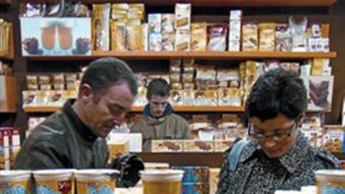 Tienda de alimentos para celiacos en Diagonal Mar, en el 2008.