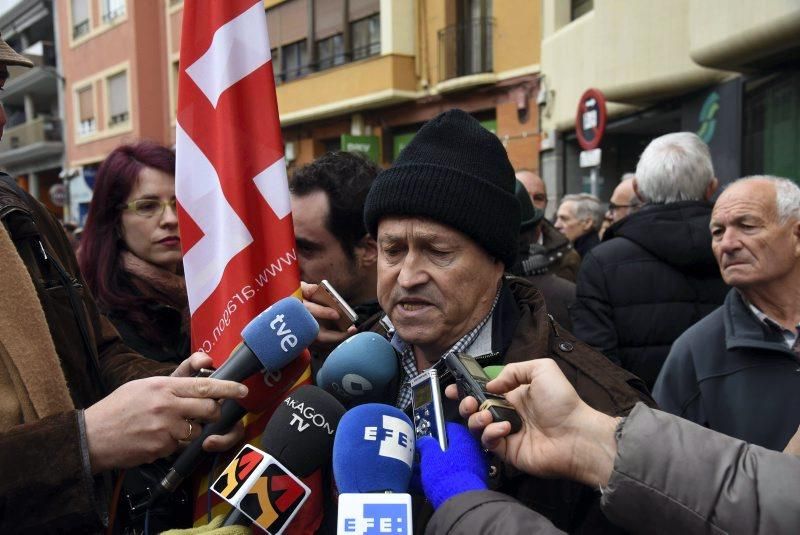 Protesta de jubilados en Zaragoza